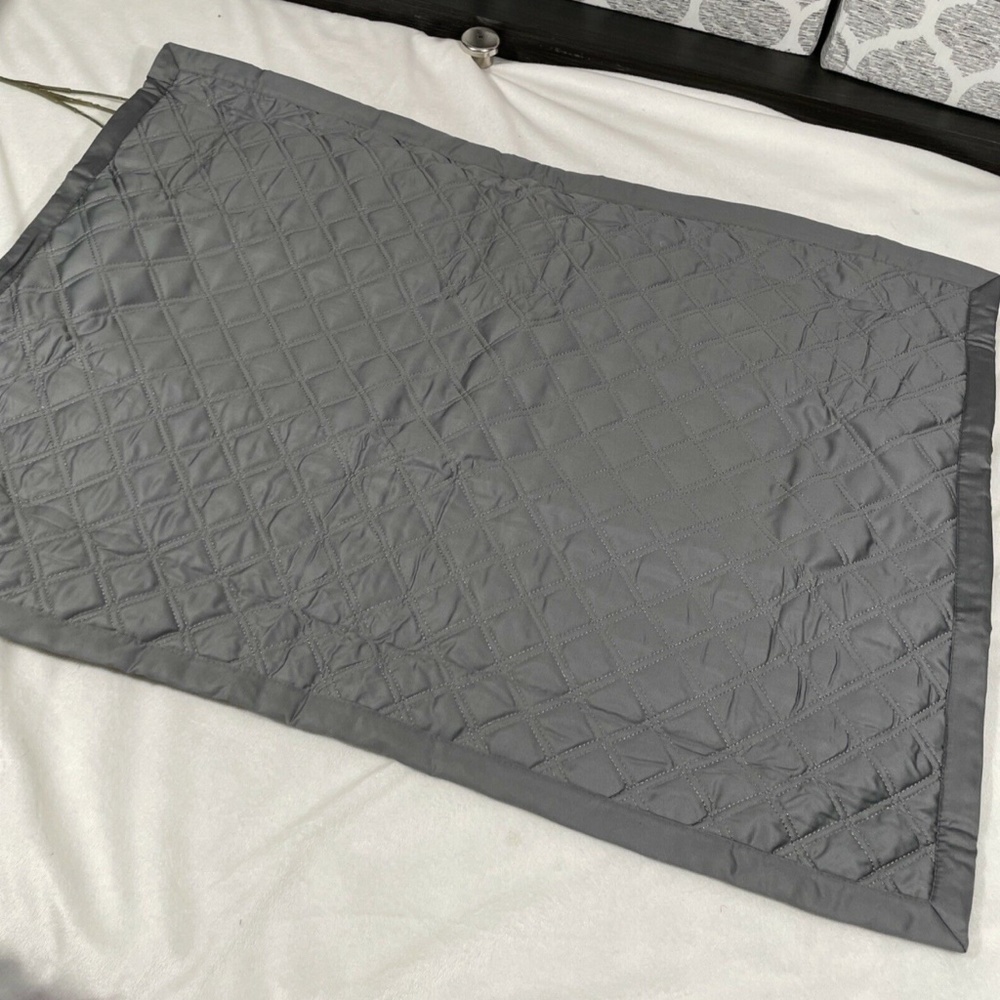 NIB [ 1 Standard‎ ] Double Diamond Quilted Pillow Sham for Hudson Park - Picture 3 of 12